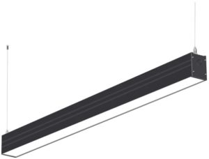 4FT 3CCT Exquisite Architectural LED Black Finish