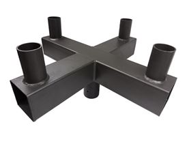 Low Profile Square Bullhorn with 4 90 degree Tenons Bronze Finish