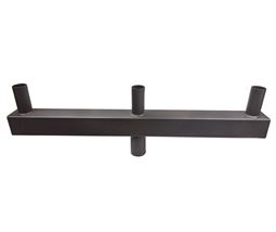 Low Profile Square Bullhorn with 3 180 degree Tenons Bronze Finish