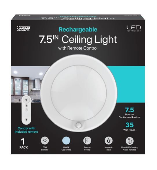 35W Rechargeable 7inch Front Box Packaging