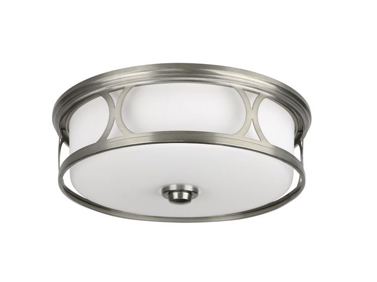 14inch Nickel Frame Ceiling Light