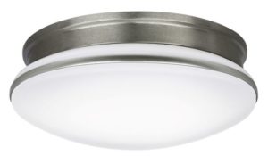 11-inch round LED fixture with 3CCT 30K/40K/50K