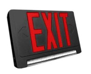 CLPU-Black Housing Red Letters