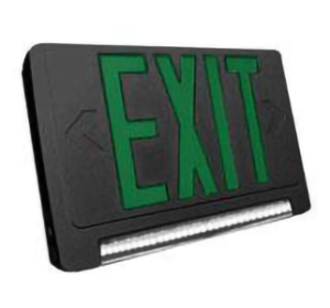 CLPU-Black Housing Green Letters