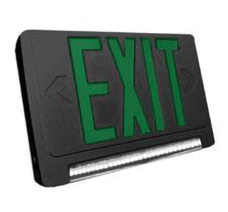 CLPU-Black Housing Green Letters CLPU-Black Housing Green Letters