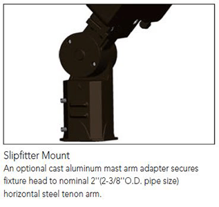 LED Area Light Slipfitter Mount