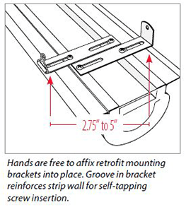 Strip Retrofit kit-Install 2