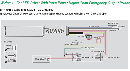 EM Battery 20W Diagram Driver+Switch