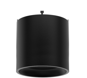 Starlet RP1 Architectural Modular C32 Pendant Trim in White Finish with RP1 Installed.