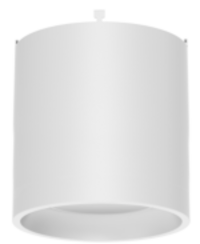 Starlet RP1 Architectural Modular C32 Pendant Trim in White Finish.