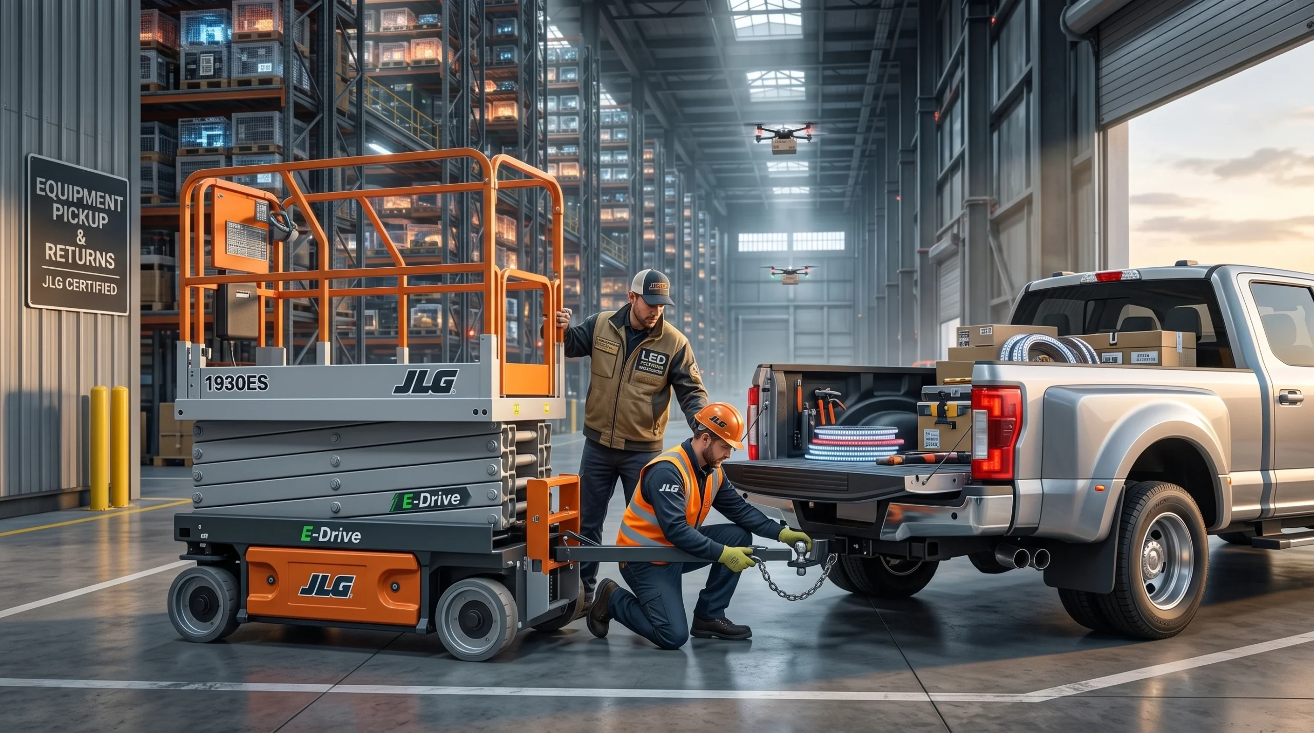 LEDinventory.com Scissor Lift Service.